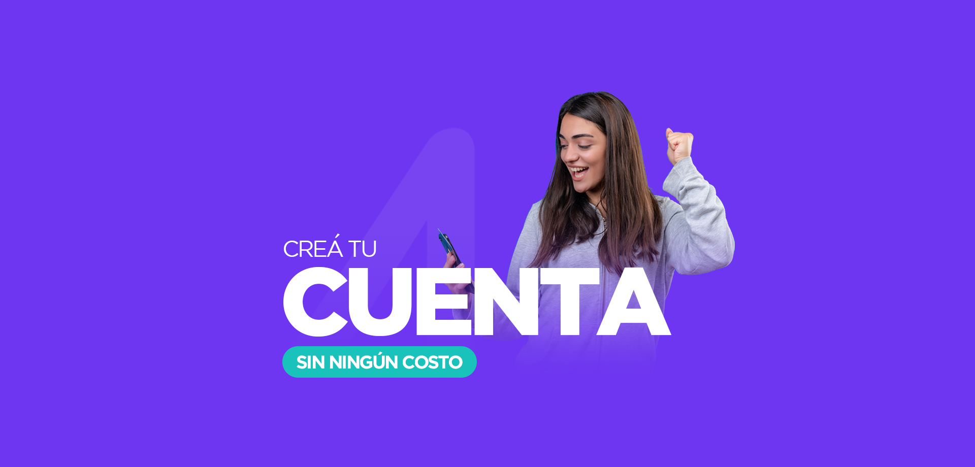 Persona celebrando con ALBA